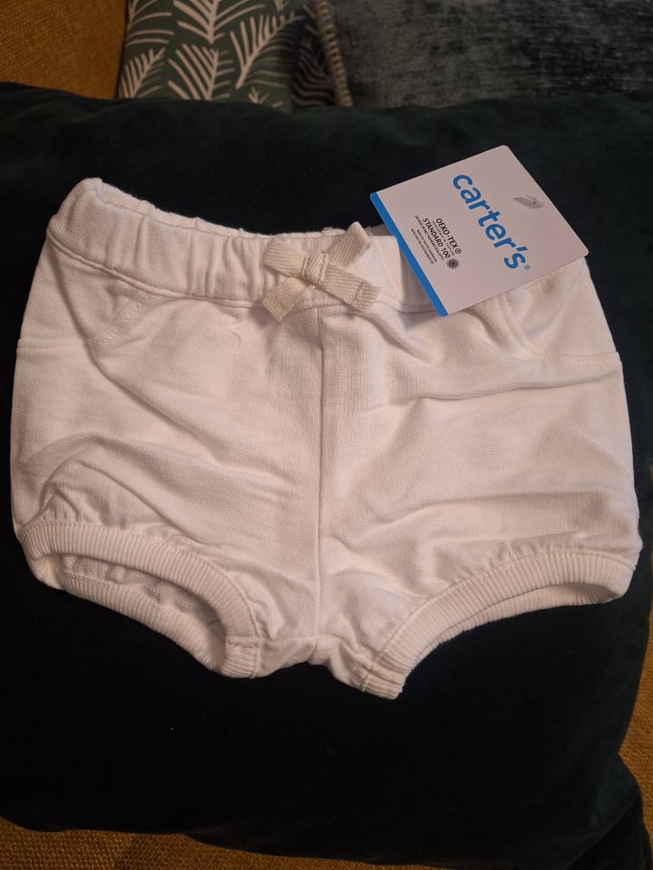 carter's Sweatshorts in Weiß günstig kaufen 68