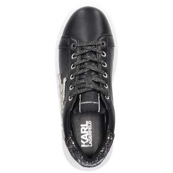 Karl Lagerfeld Kapri Signia Rhinestone Lo in schwarz