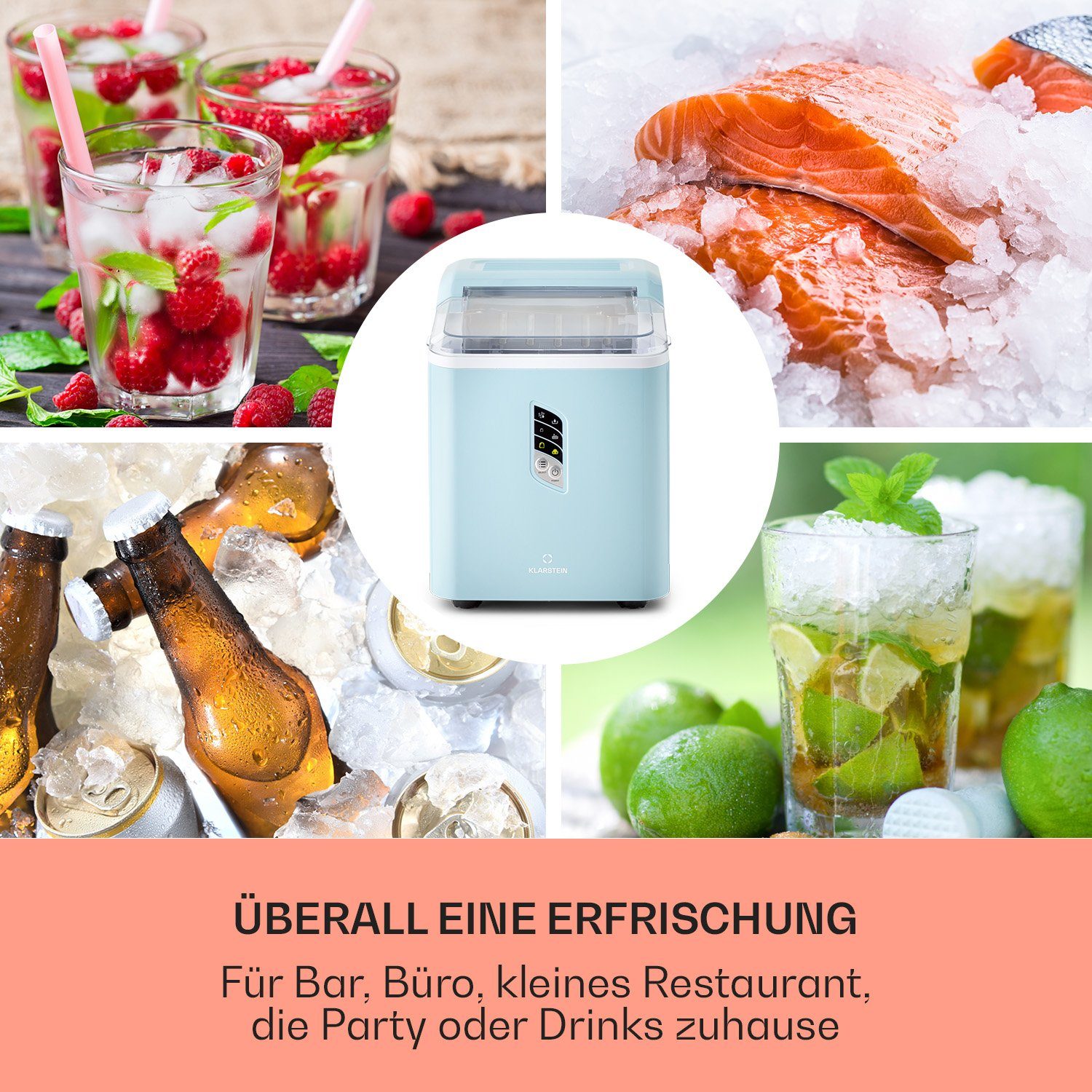 Klarstein Eiswürfelmaschine Albaron
