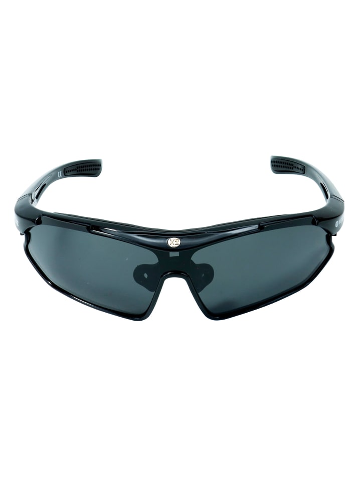 YEAZ SUNRAY Sport-Sonnenbrille schwarz/polarisiert in schwarz günstig kaufen onesize
