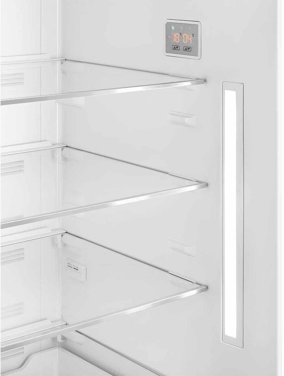Smeg Kühl-/Gefrierkombination FAB38RWH5, 205 cm hoch, 70,6 cm breit