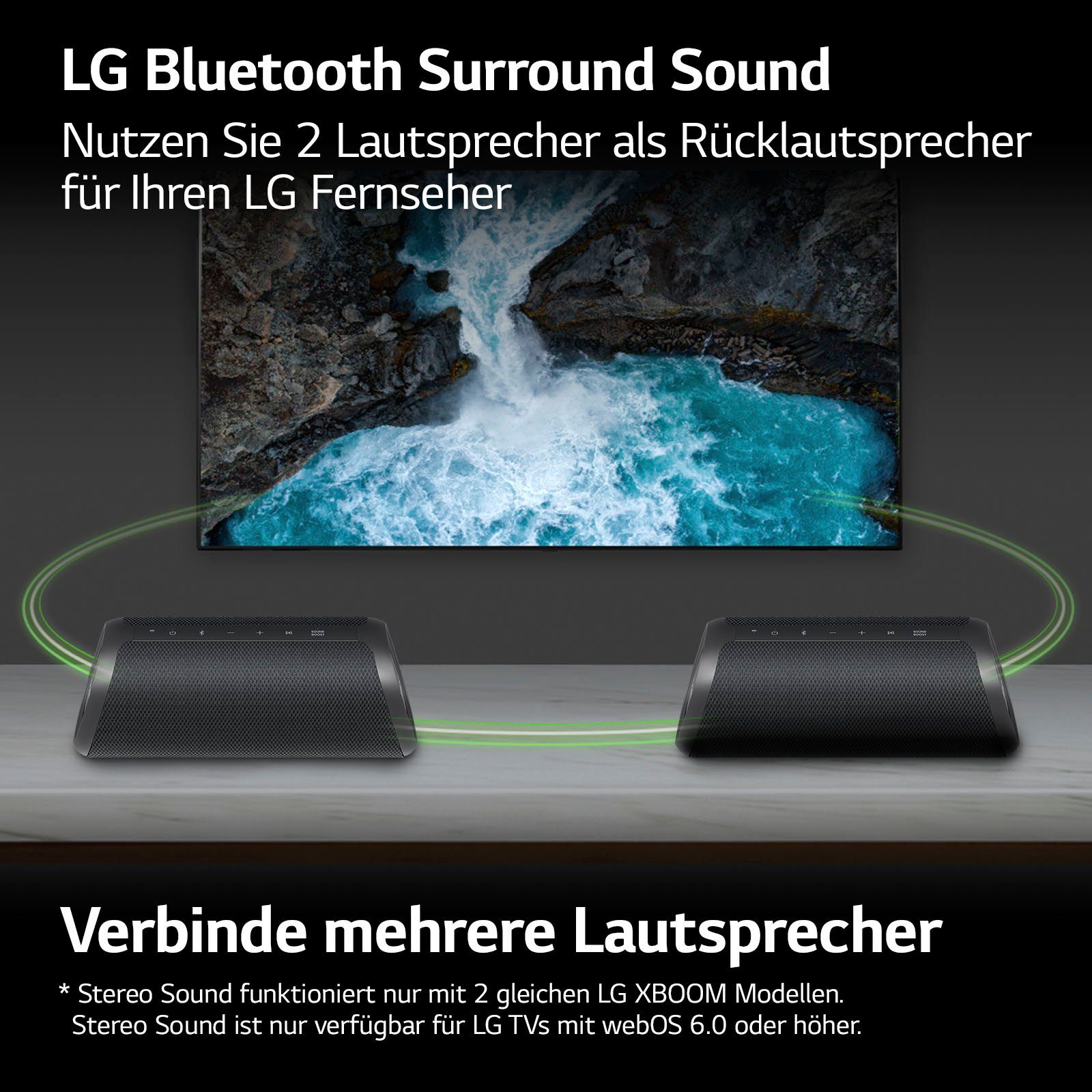 LG XBOOM Go DXG5 1.0 Lautsprecher (Bluetooth, 20 W)