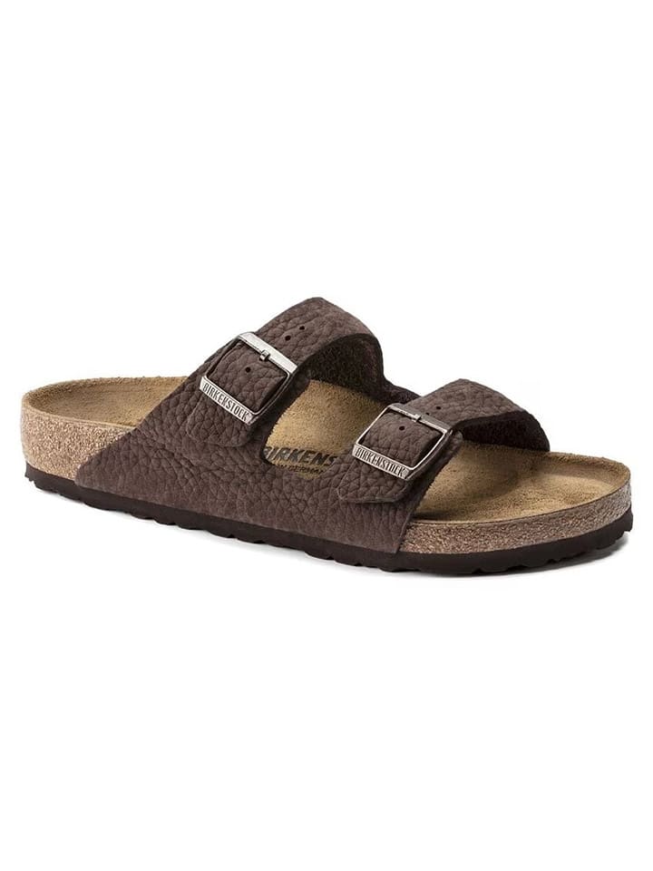 Birkenstock Leder-Pantoletten 