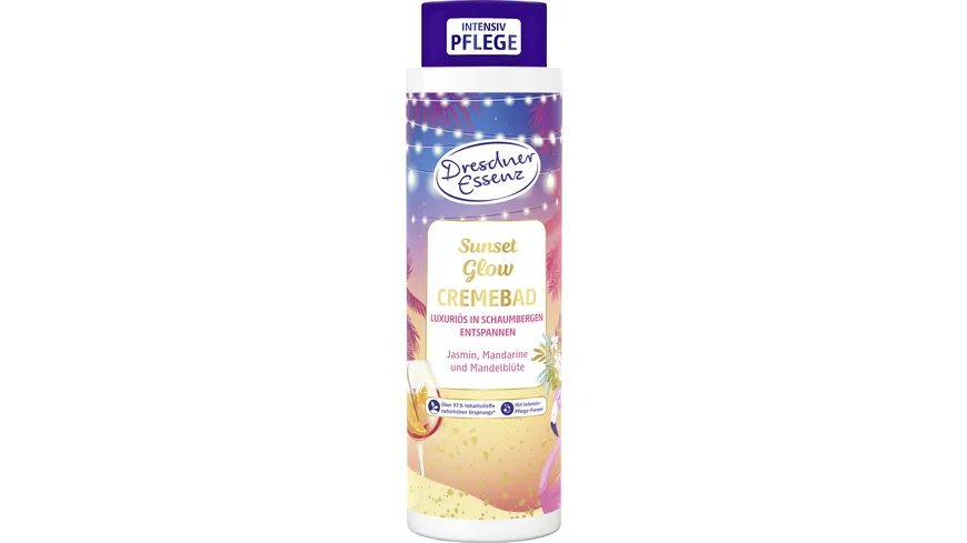 Dresdner Essenz Cremebad Sunset Glow 500 ml