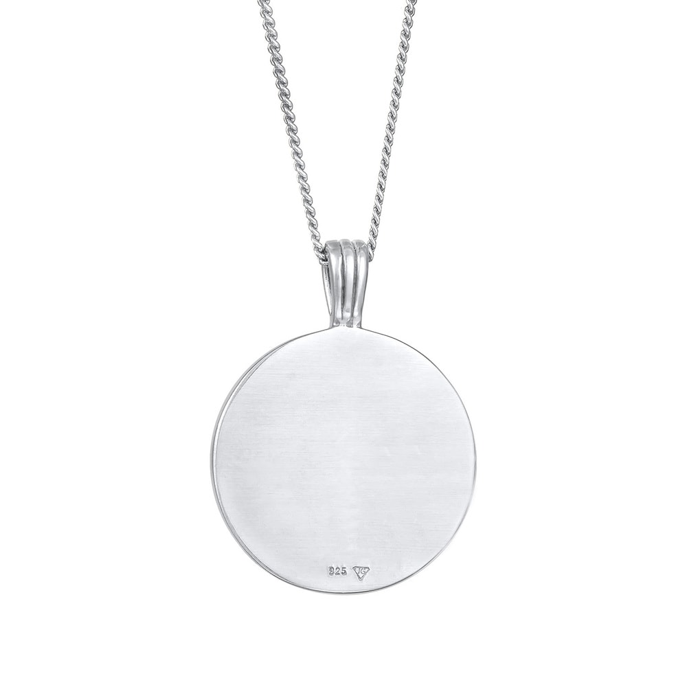 Elli Elli Collier Femmes pendentif plaquette vague surfeur maritime en argent sterling Bijoux