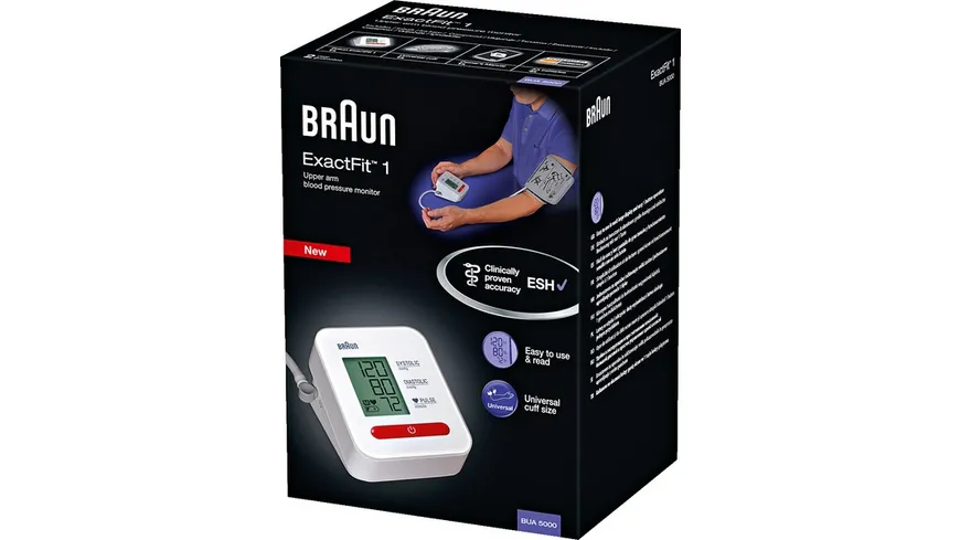 BRAUN ExactFit™ 1 Oberarm-Blutdruckmessgerät