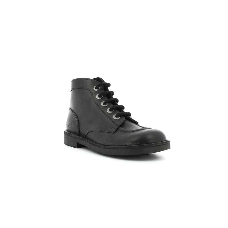 Bottillons cuir Kick Col
