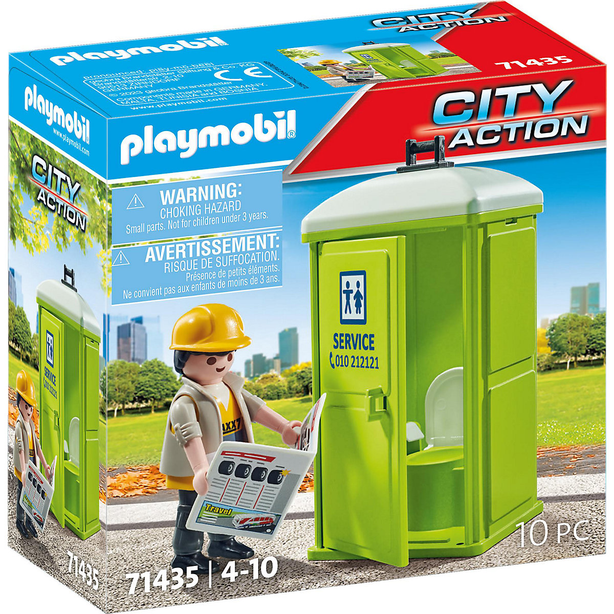 PLAYMOBIL® 71435 Mobile Toilette