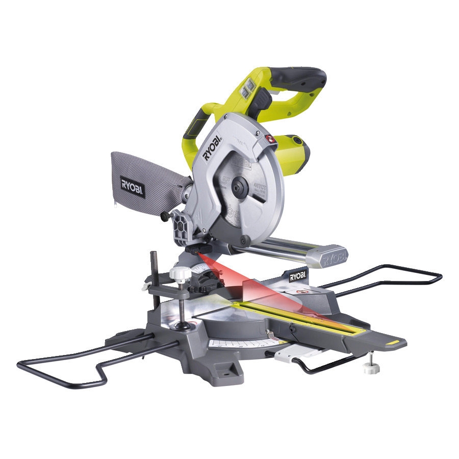 Ryobi 5133001197 EMS216L Kap- och geringssåg 1500 Watt 216 mm