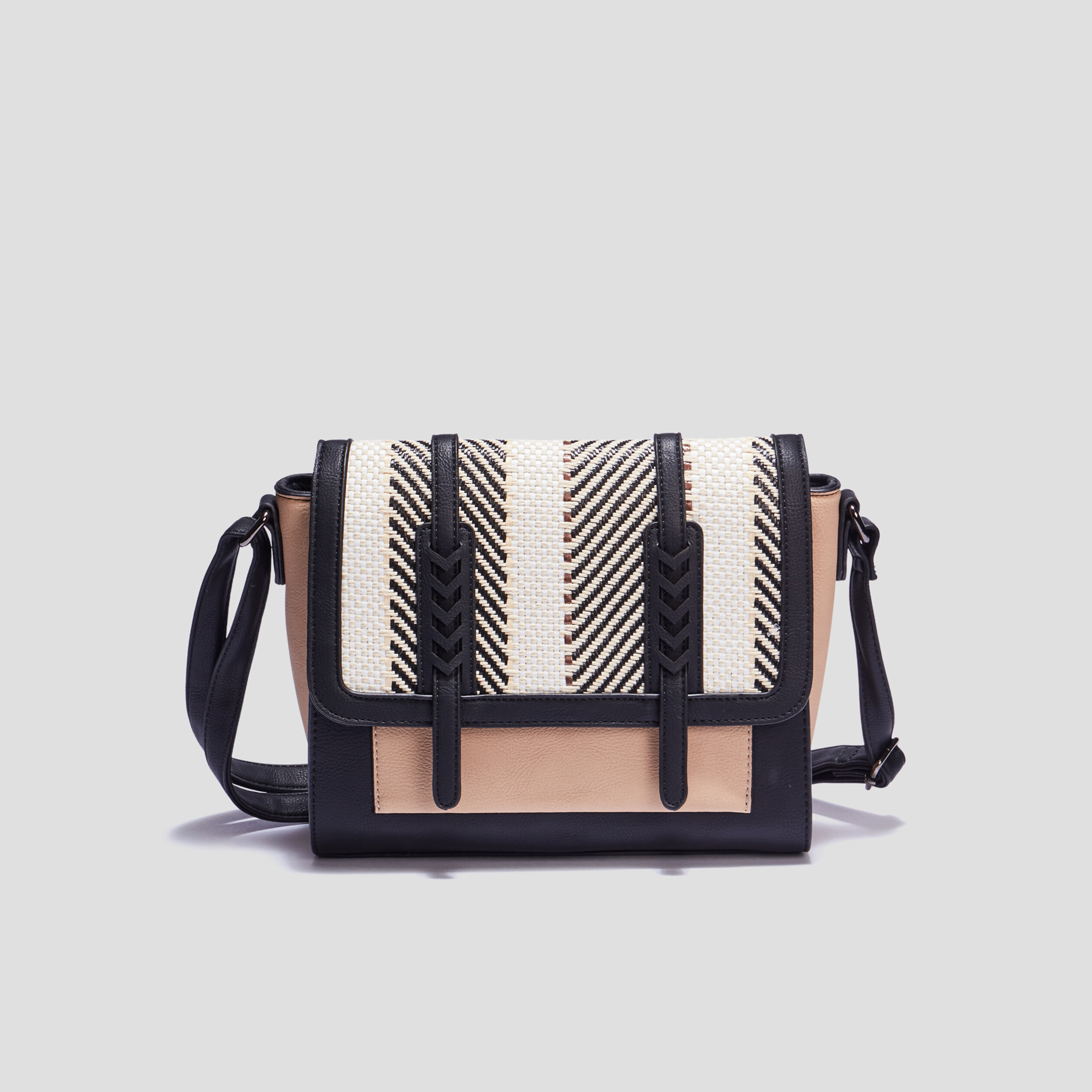 Sac bandoulière multicolore femme | La Halle