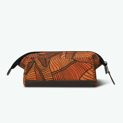 Elm Street orange school pencil case