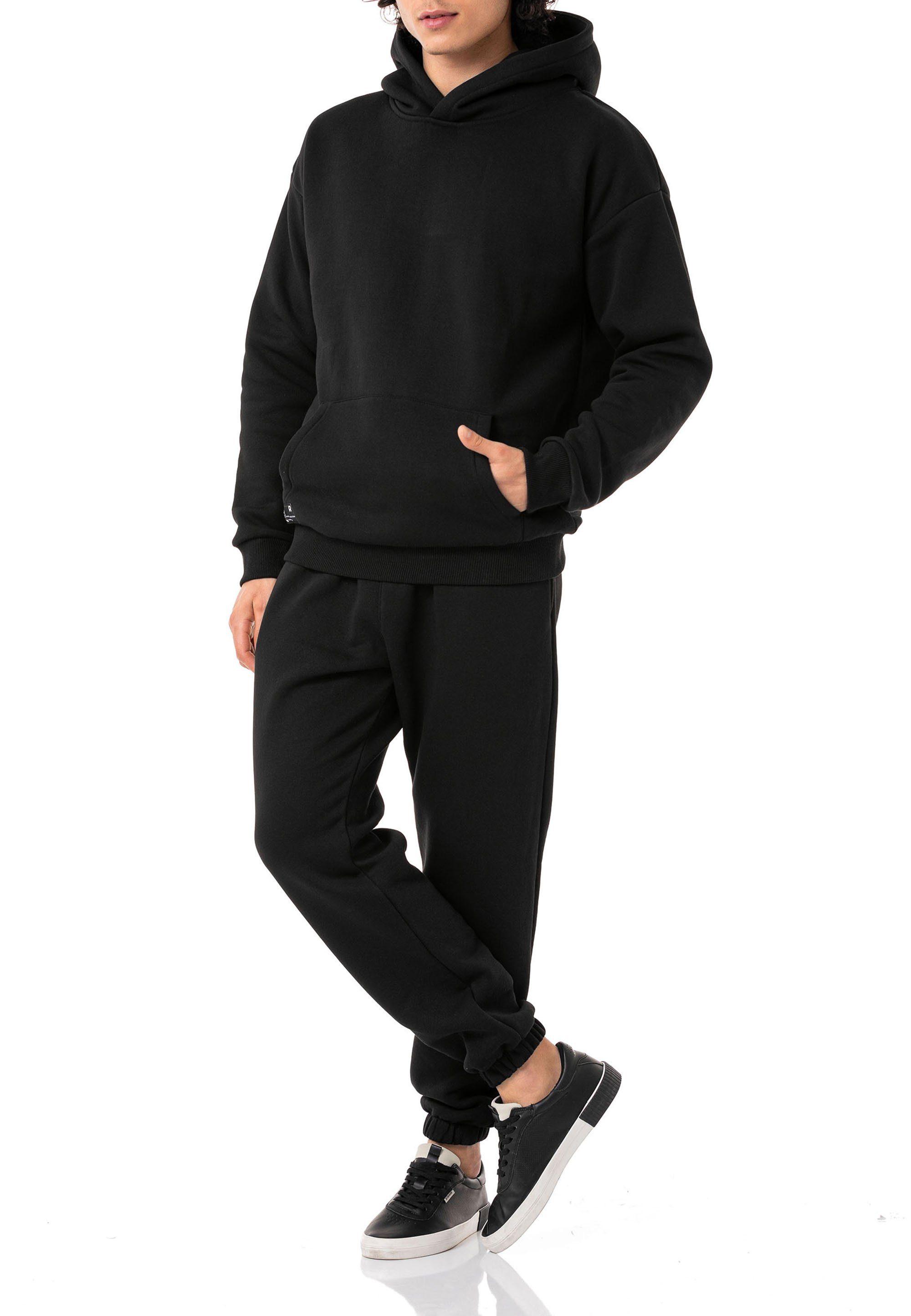 RedBridge Jogginganzug Jogginganzug Sweat Suit Set Hoodie und Hose Premium Loose-Fit (Spar-Set, 2-tlg), hochwertige Qualität