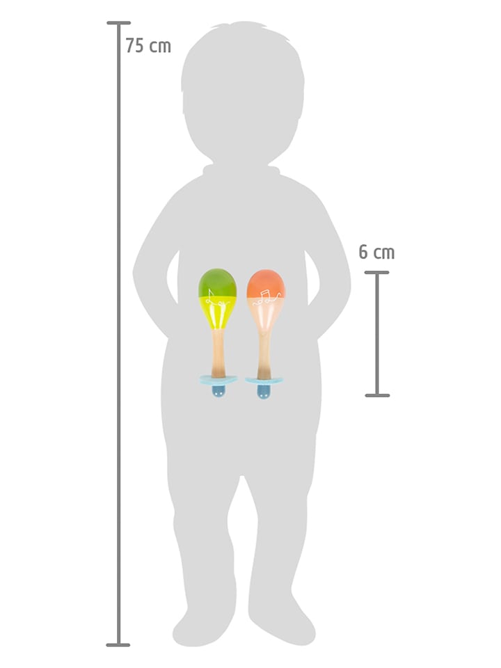 small foot 2er-Set: Maracas 