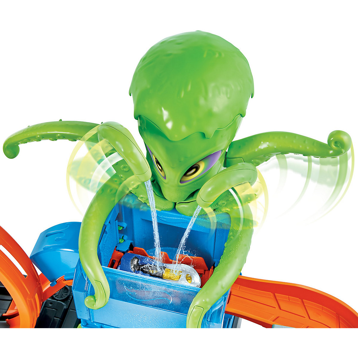 Hot Wheels City Color Reveal Autowaschanlage, inkl. 1 Farbwechsel-Spielzeugauto