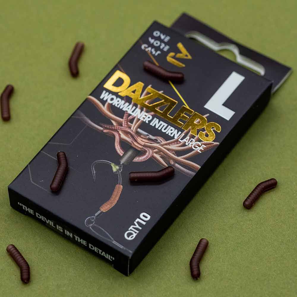 Zarovnávače vlasce Dazzlers Wormaliner Inturn Line (10x)
