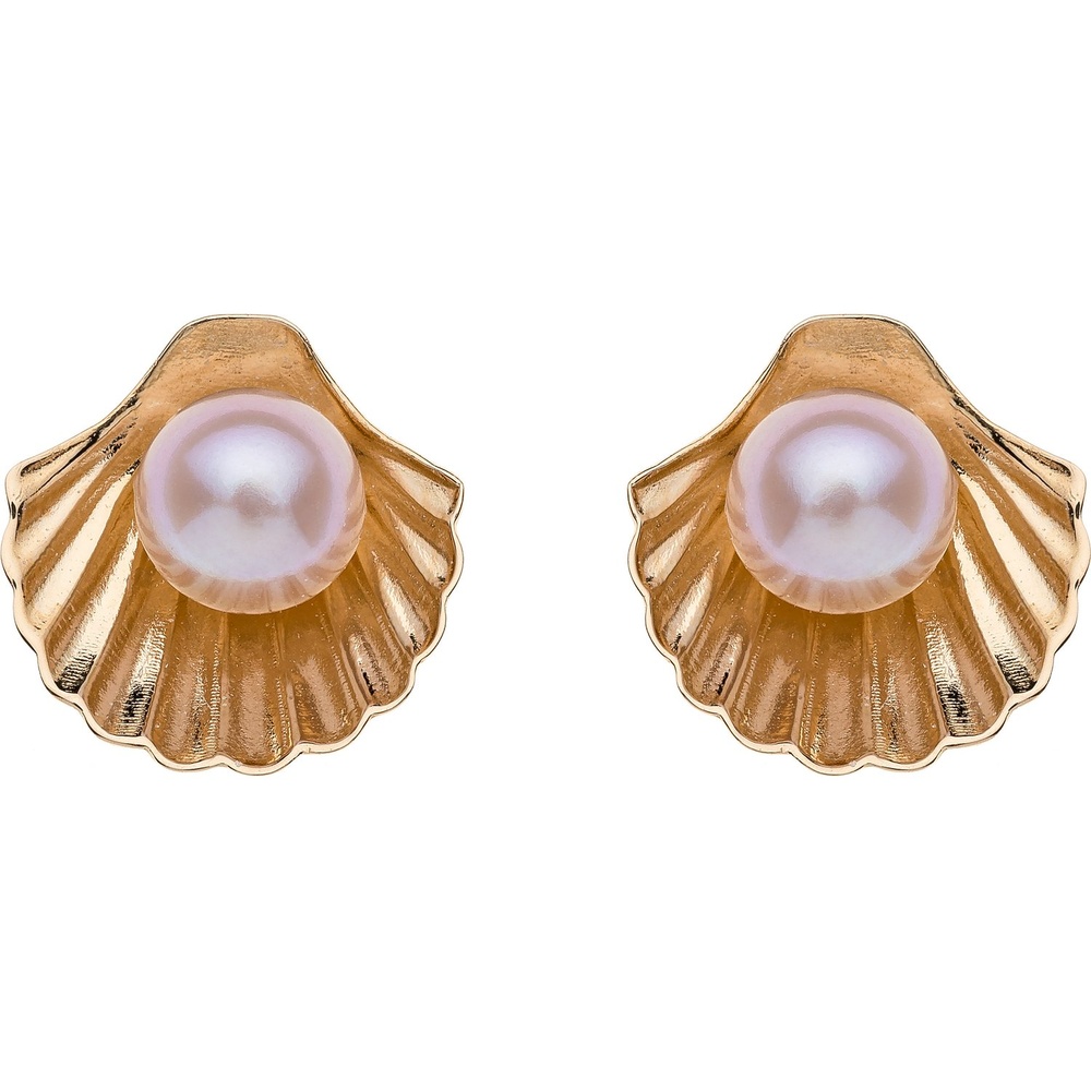 Disney Boucles d'oreilles à fermoir à poussette 375 Or jaune Boucles d'oreilles