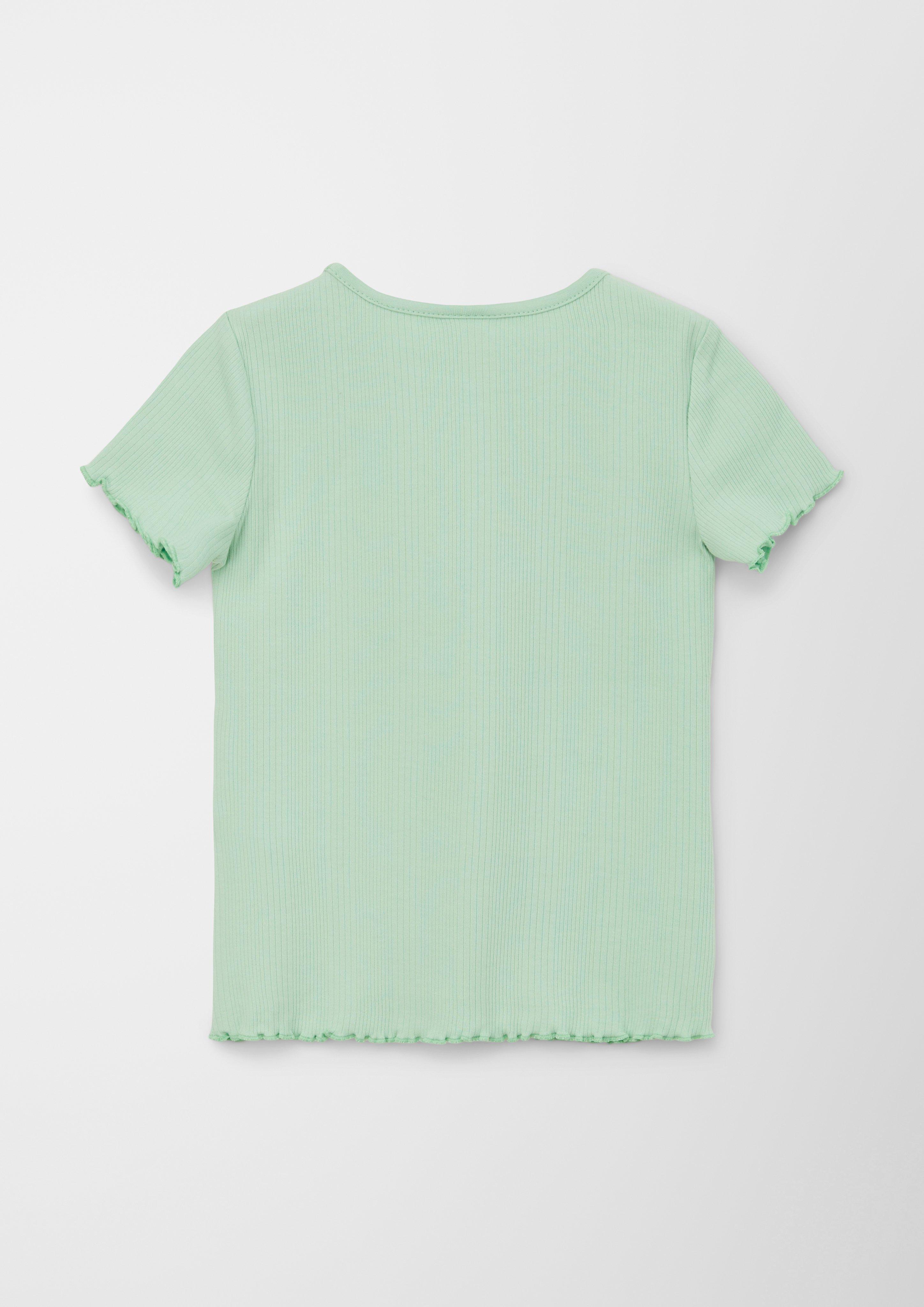T-Shirt mit Ziernähten  2130571-7300