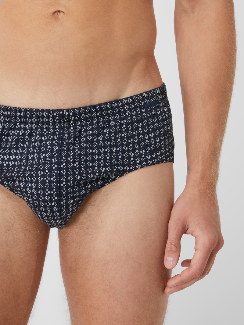 Slip aus Single Jersey im 2er-Pack in dunkelblau