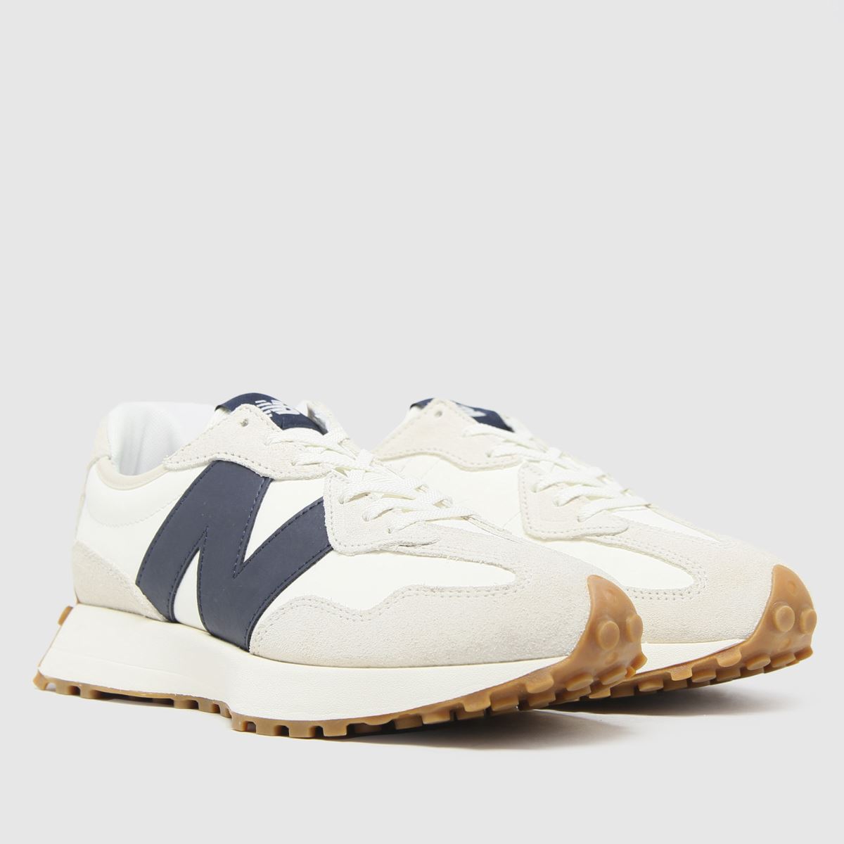New Balance 327 sportcipő fehér és sötétkék színben