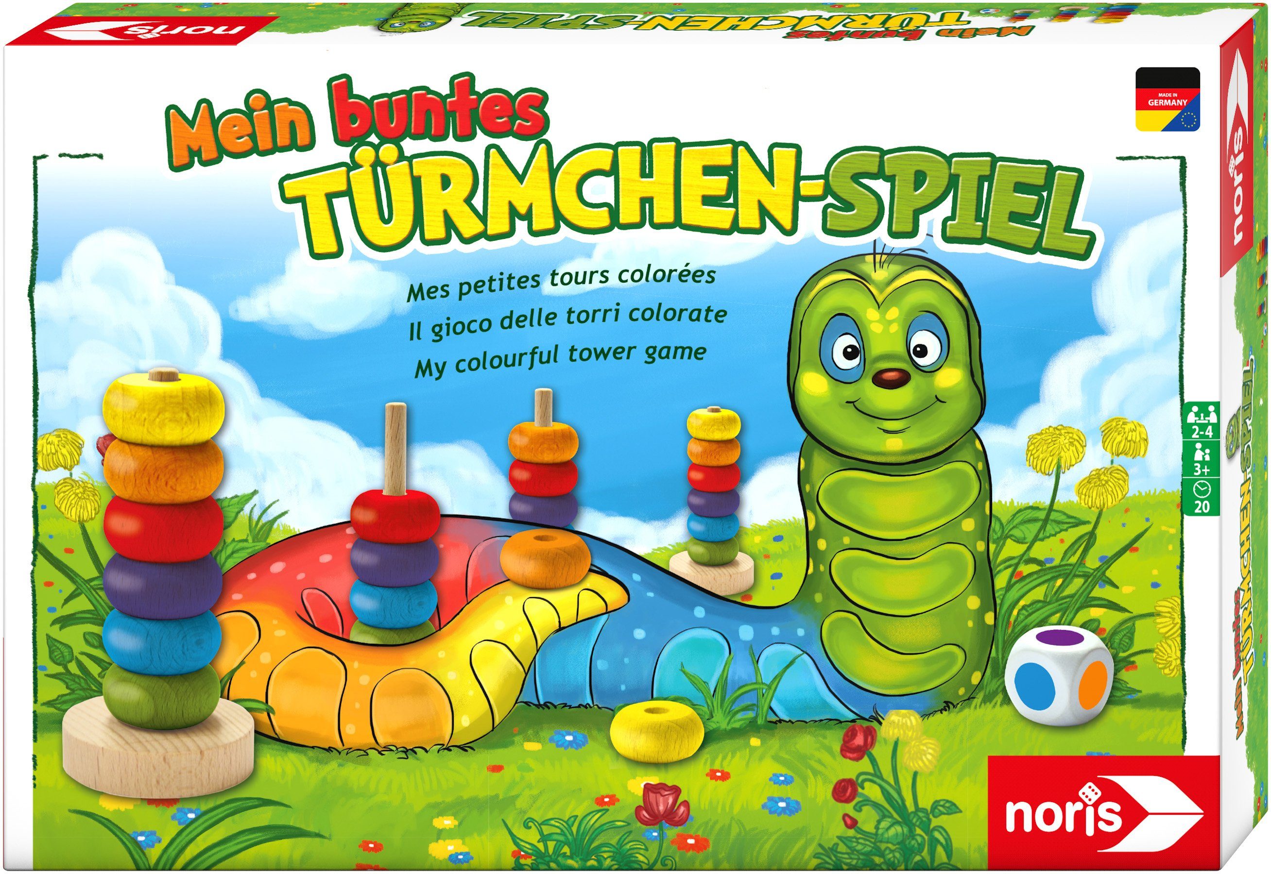 Noris Spiel, Mein buntes Türmchenspiel, Made in Germany
