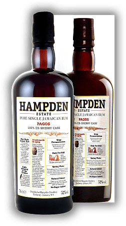 Hampden Estate Pagos 2023 100% Ex-Sherry Cask Pure Single Jamaican Rum 52,0% Hampden Estate Pagos 2023 100% Ex-Sherry Cask Pure Single Jamaican Rum 52,0% Großzügiger Rum-Genuss. 0,7	 Liter - Vol 52%