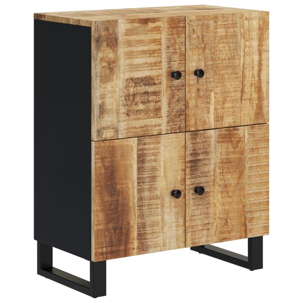 vidaXL Sideboard Sideboard mit 4 Türen 60x33x75 cm Massivholz Mango (1 St)