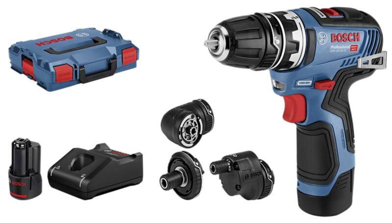 Bosch GSR 12V-35 FC Flexi Clic Akku-Bohrschrauber