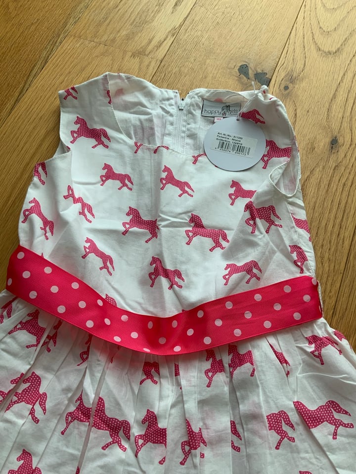 happy girls by Eisend Kleid in Weiß/ Pink günstig kaufen 134