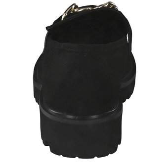 La Strada Slipper in schwarz