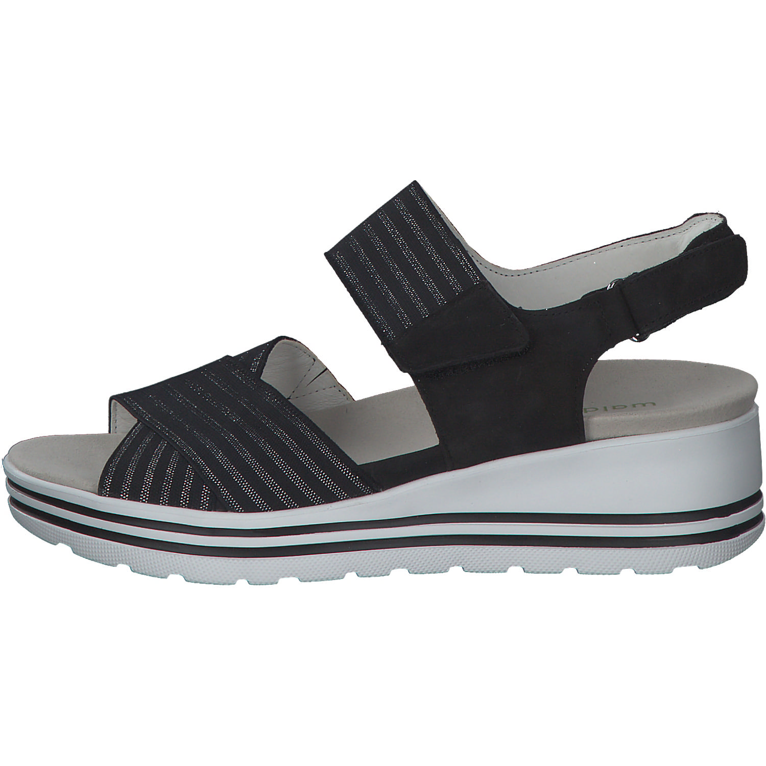 Waldläufer Michelle 728005, Klassische Sandalen, Damen, Schwarz