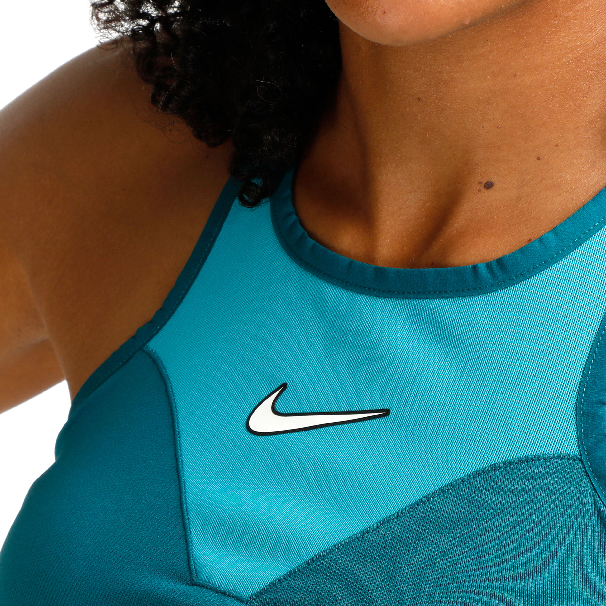 Dri-Fit Court Slam Solid Tank-Top Damen - Petrol, Türkis