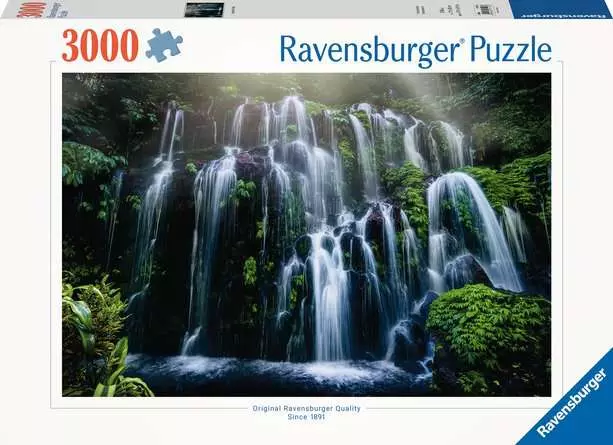 Puzzle 3000 Teile - Wasserfall auf Bali