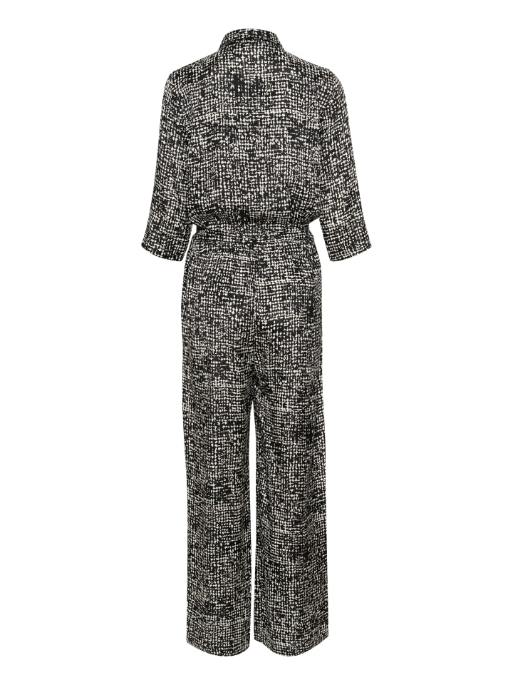 Kaffe Overall KApollie in Black/Turtledove Graphic Dot günstig kaufen