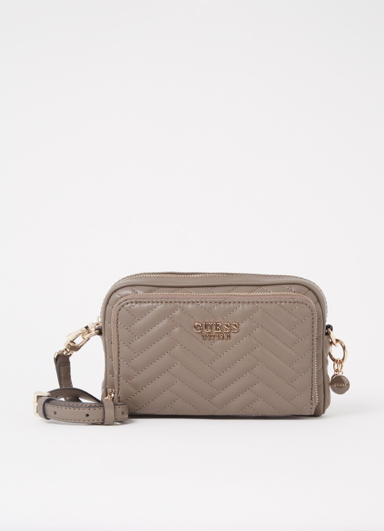 Borsa a tracolla GUESS Anning Camera con tracolla removibile