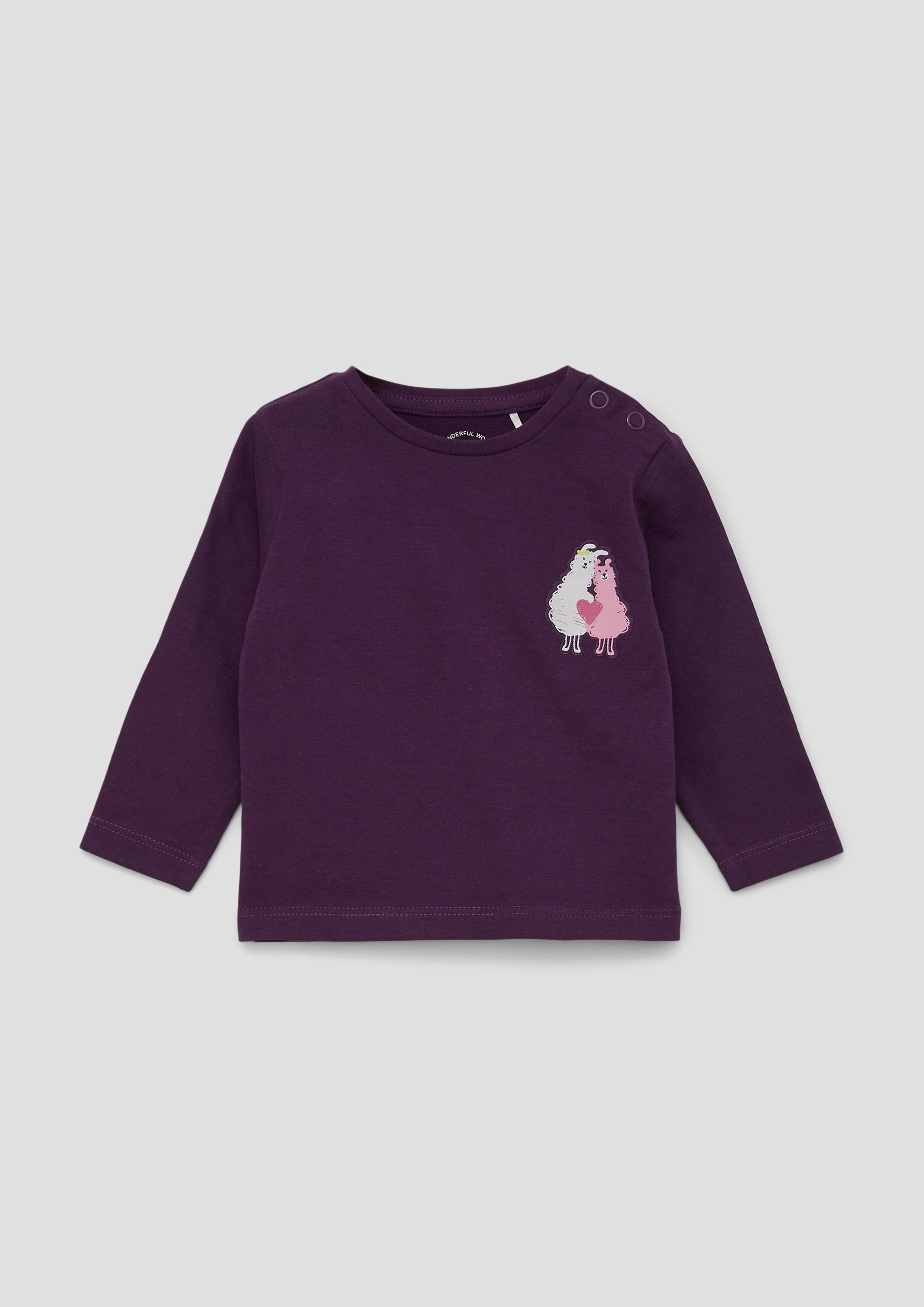 Longsleeve mit Applikation  2134400-4836