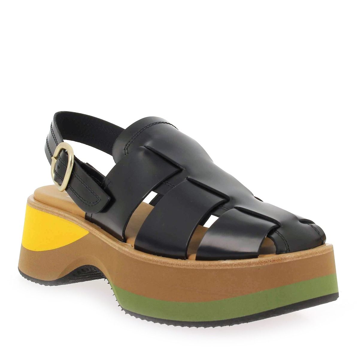 Pertini  231W32339 - Noir Vert Jaune