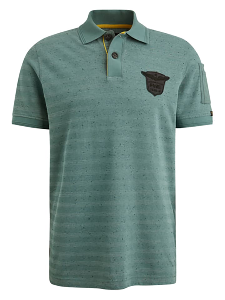 PME Legend Poloshirt in Grün günstig kaufen