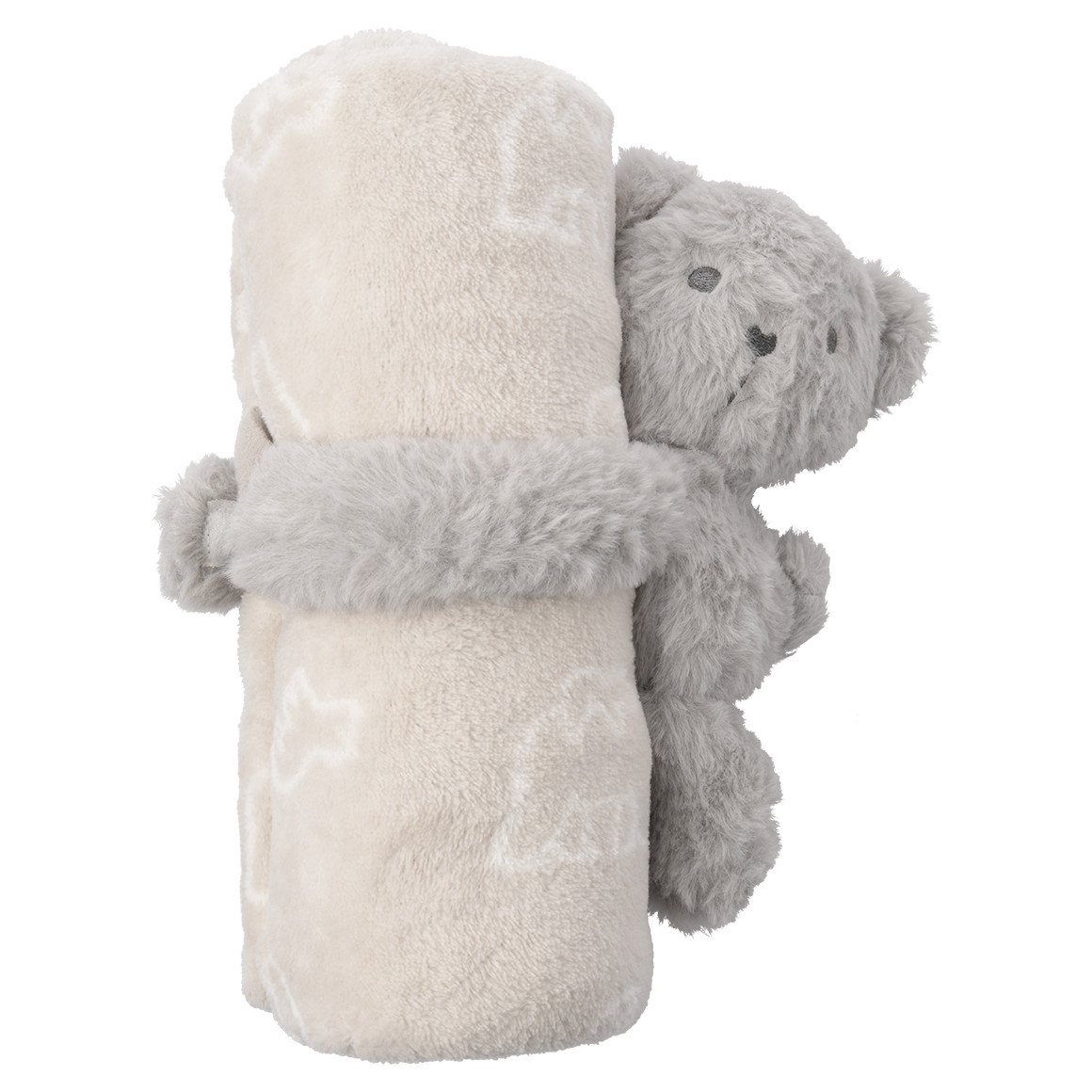 Baby Kuschelset aus Decke und Kuscheltier
