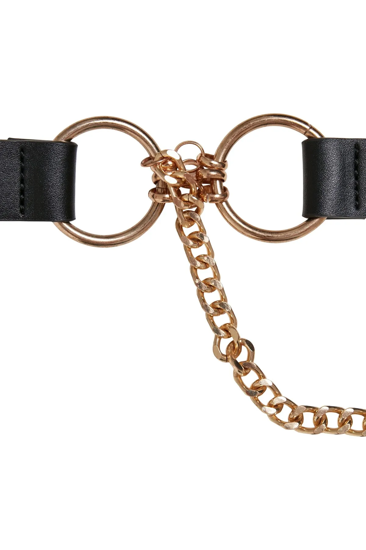 Urban Classics  Accessoires Kunstledergürtel mit Kette
