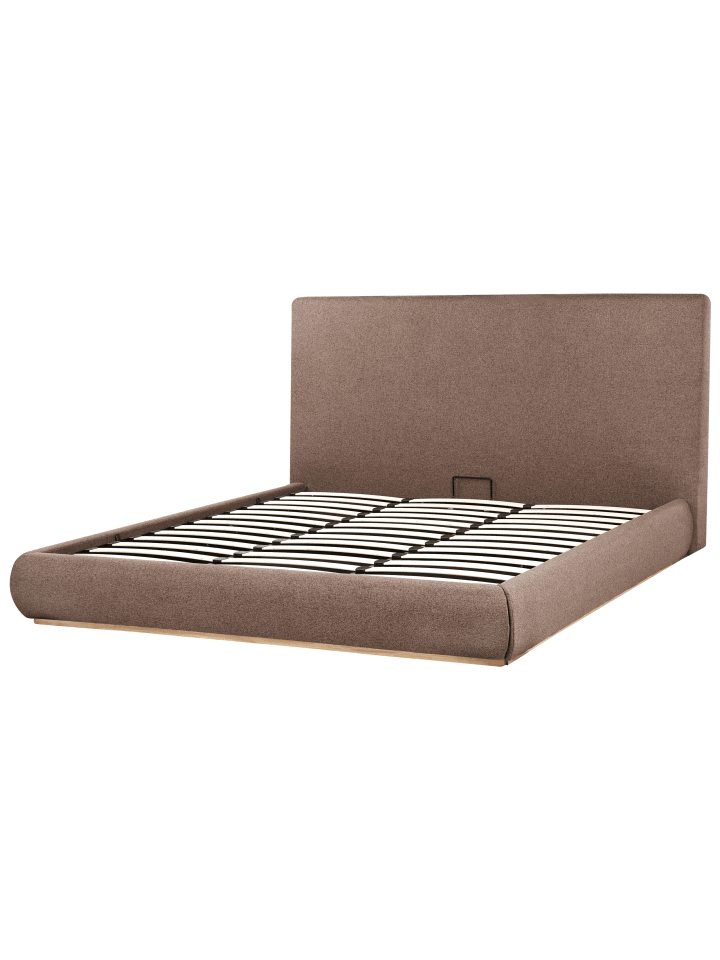 Beliani Doppelbett CAMPAGNE in Braun - (W) 199 x (H) 114 x (L) 232 cm günstig kaufen onesize