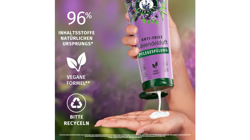 Herbal Essences Anti-Frizz Lavendelduft Pflegespülung 250 ml