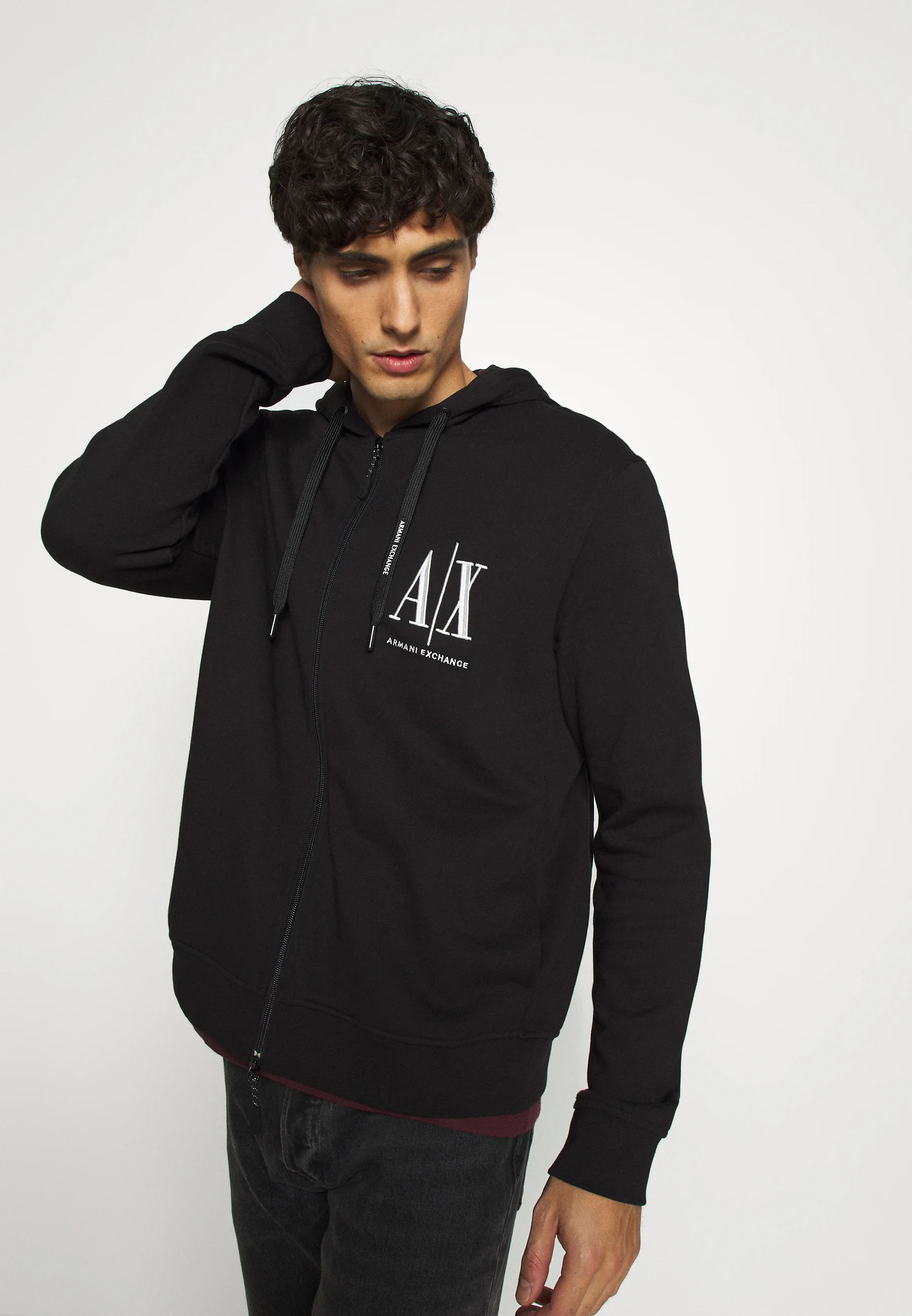 Sudadera con cremallera de Armani Exchange