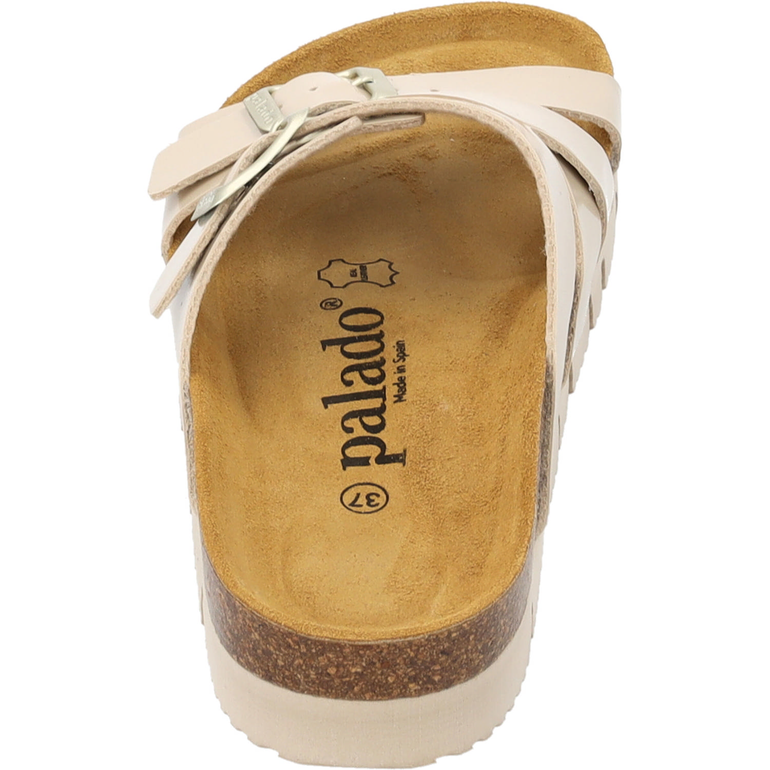 Palado Arrila PL, Pantoletten, Damen, Beige Lack