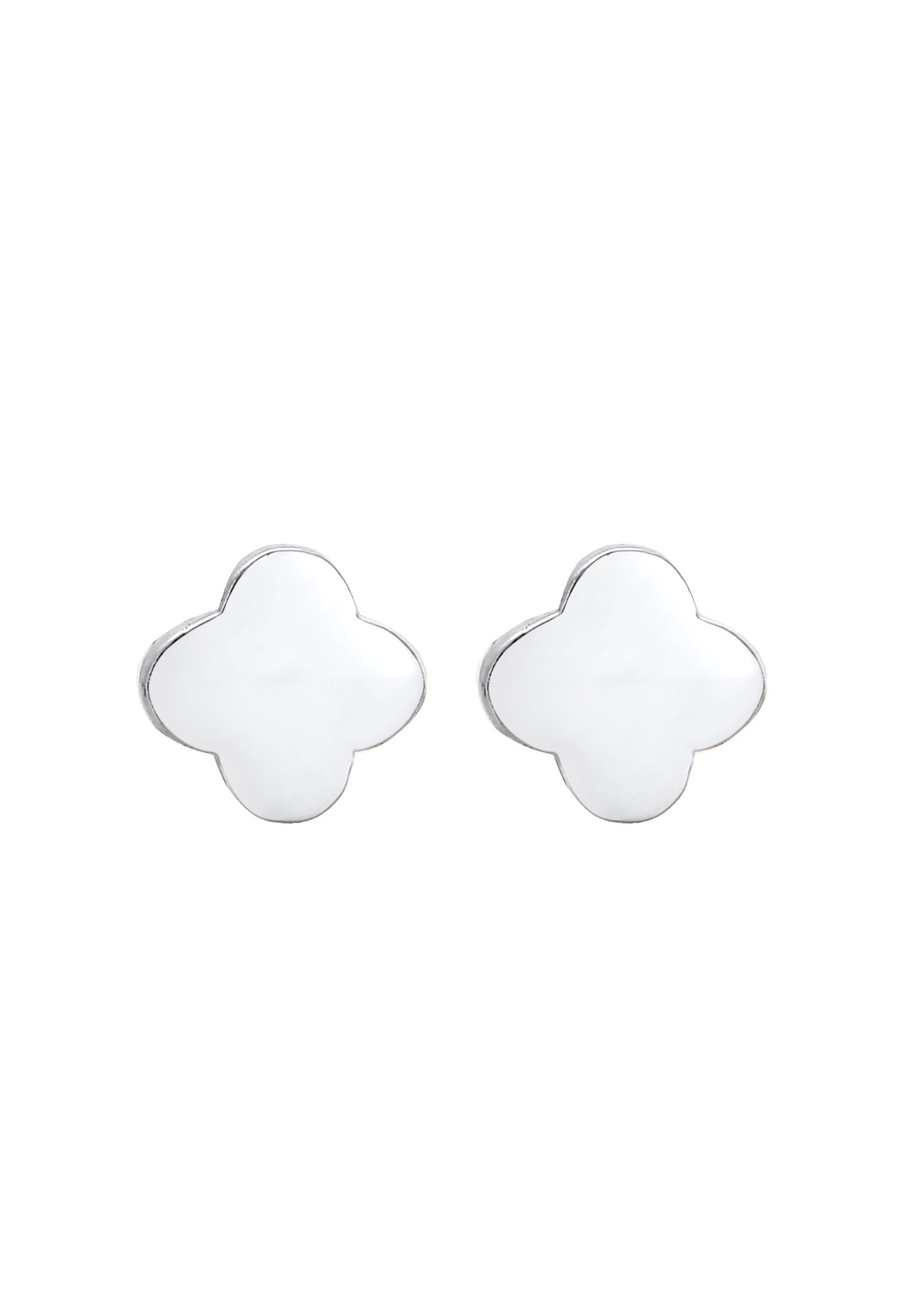Elli Clover Basic Minimalista Függőfülbevaló Női - (925/1000 Ezüst)