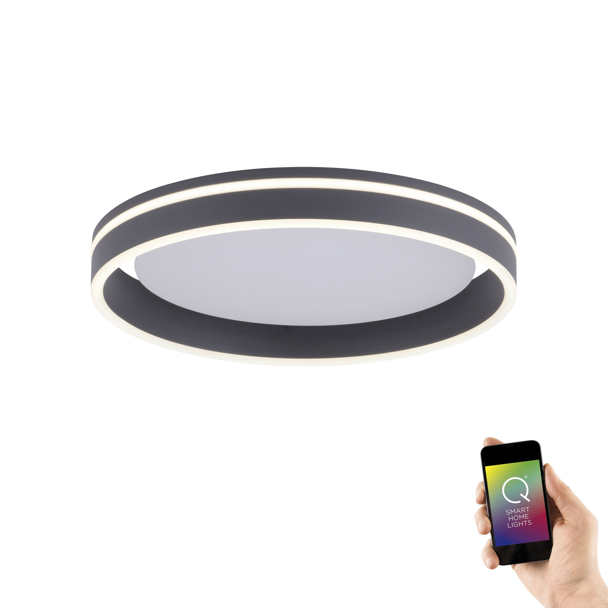 QLED-Deckenleuchte 1flg