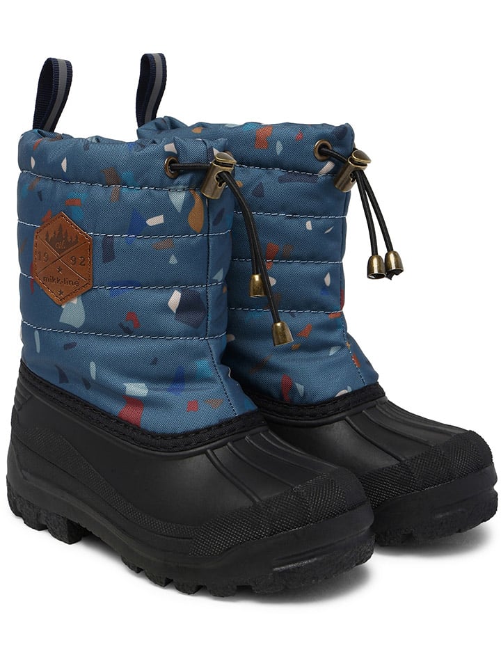 mikk-line Winterboots in Schwarz/ Blau günstig kaufen