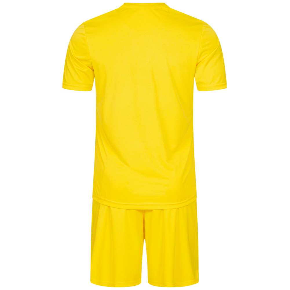 Zeus x Sportspar.de Legend Fußball Set Trikot mit Shorts gelb