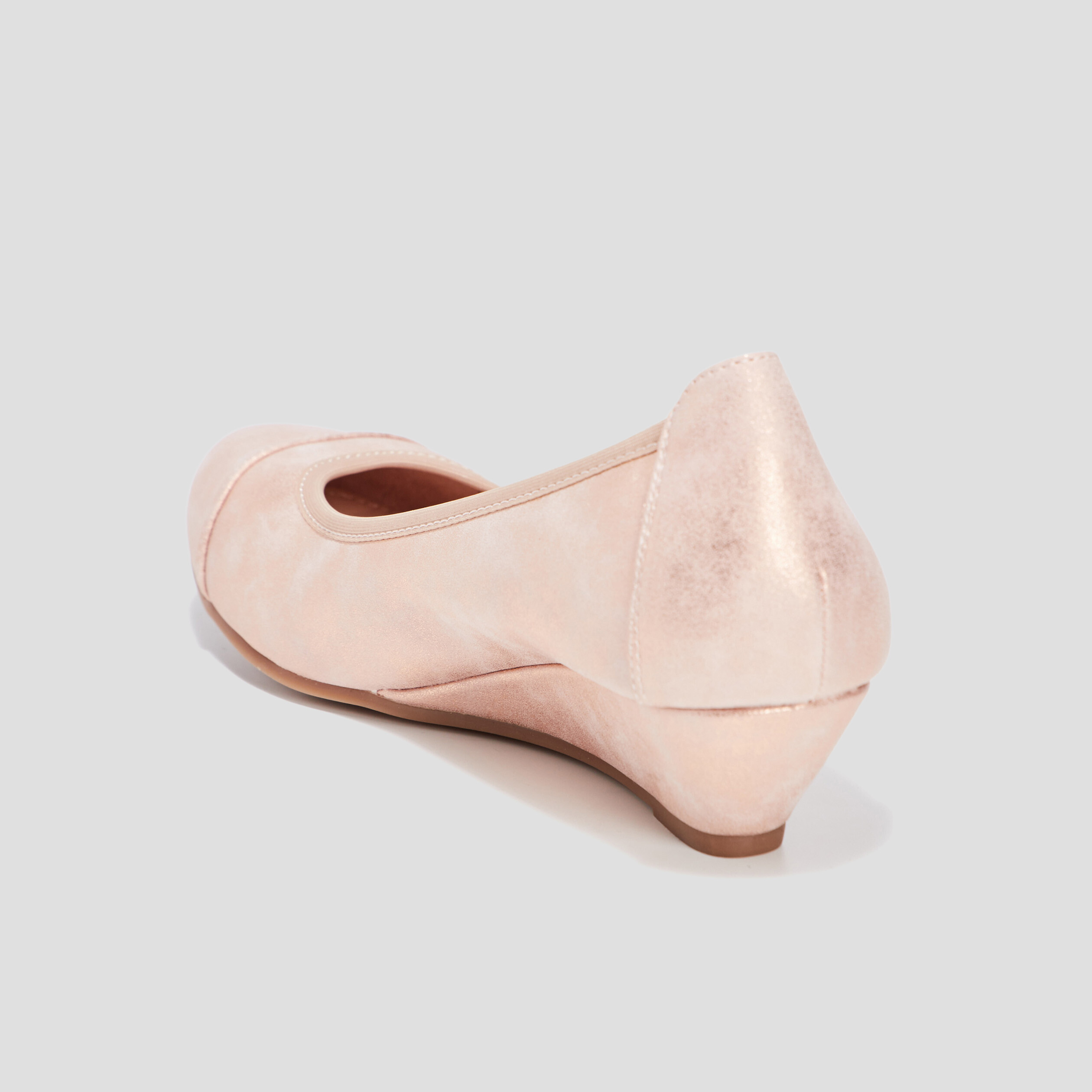 Ballerines compensées rose femme | La Halle