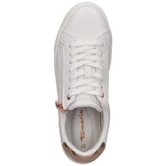 Tamaris Plateau Sneaker in weiß
