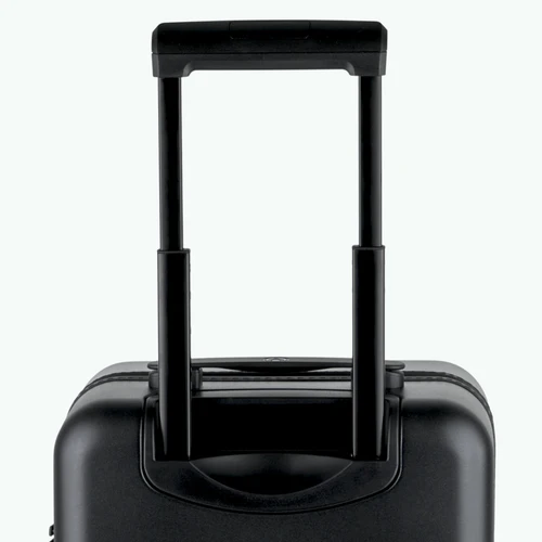 ORLY 4-wheel hard-shell suitcase with BIQ black pouch